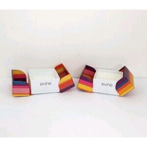 Empty Evine Jewelry/Bangle/Necklace/Bracelet Gift Box Lot Of 2